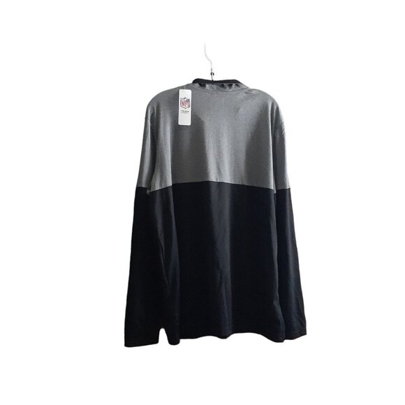 Miami Dolphins NFL Team Apparel 1/4 Zip Long Sleeve Jacket Mens XL New - Picture 2 of 8